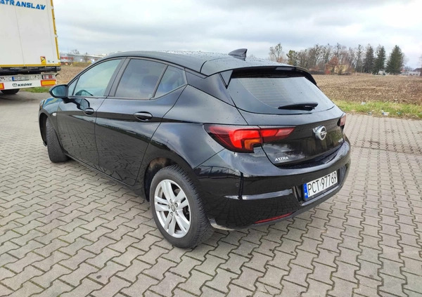 Opel Astra cena 39900 przebieg: 96000, rok produkcji 2016 z Wągrowiec małe 277